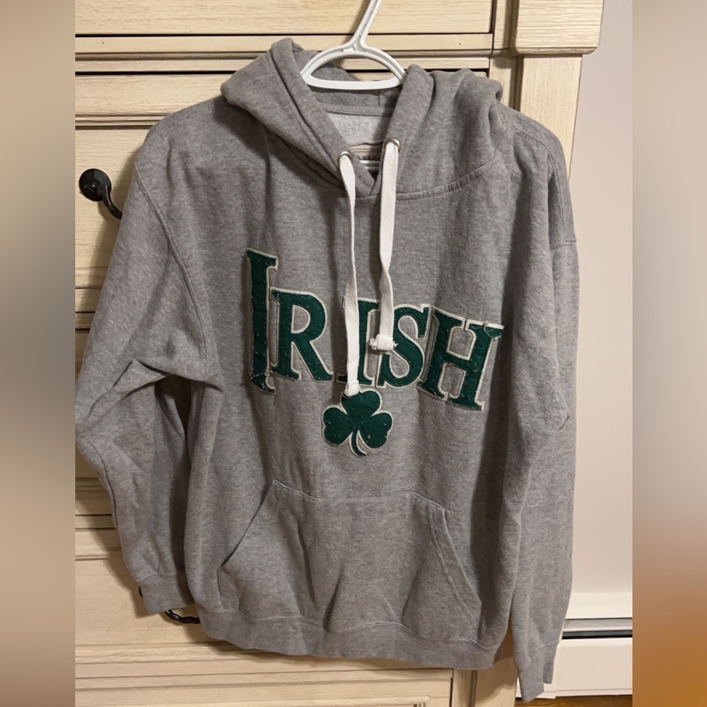 Women’s Large Irish Hoodie.